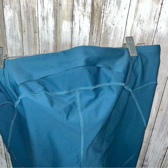 Under Armour Teal Blue Ankle Compression Leggings - Picture 6 of 6